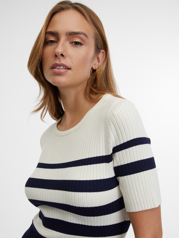 Orsay ORSAY kék női csíkos ruha