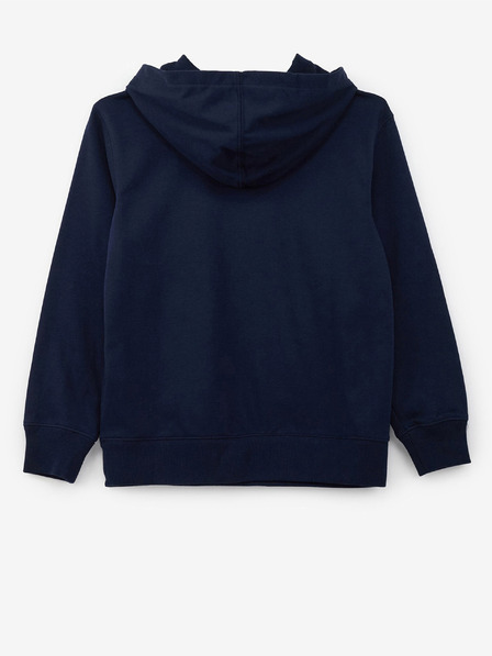 GAP Gyerek pulóver logóval és fleece béléssel GAP