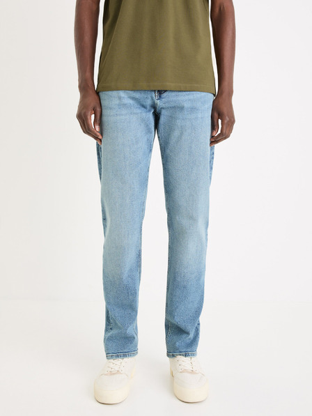 Celio Világoskék férfi egyenes szabású farmernadrág Celio C15