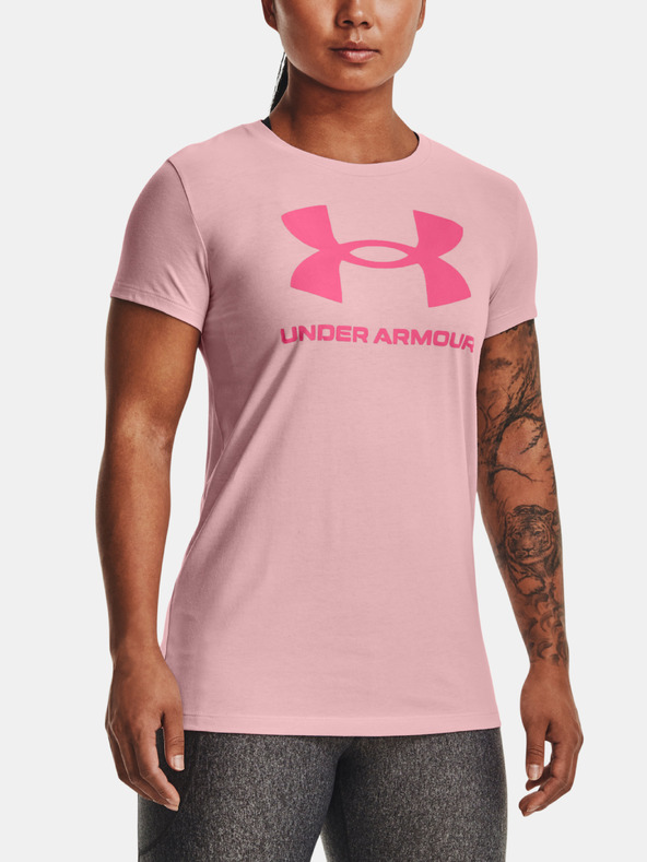 Under Armour Női póló Under Armour UA SPORTSTYLE LOGO SS
