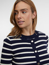 Orsay Sötétkék csíkos női kardigán ORSAY