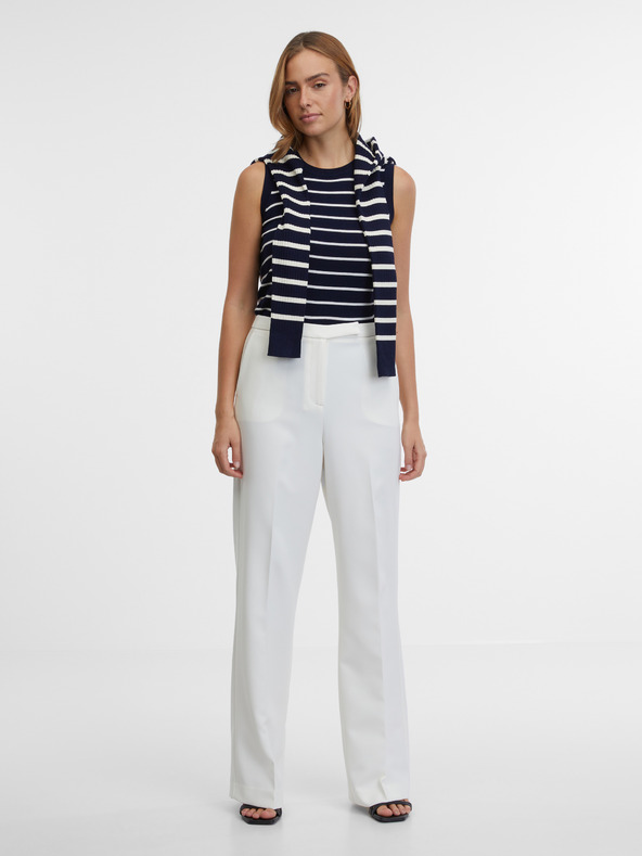 Orsay Sötétkék csíkos női kardigán ORSAY