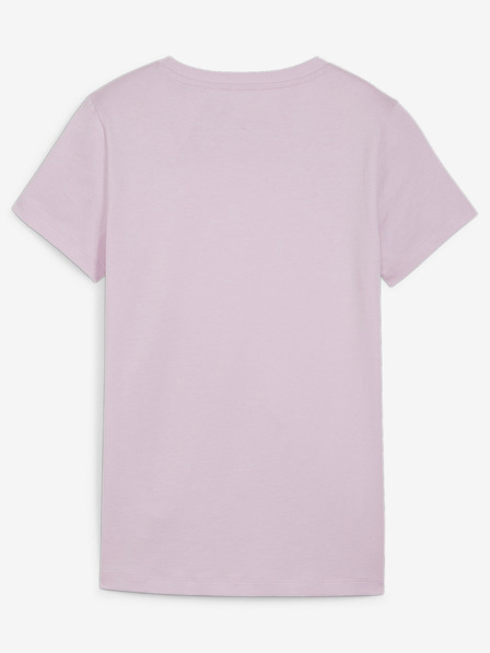 Puma Fehér és rózsaszín női Puma Power Tee