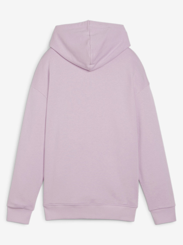 Puma Fehér és rózsaszínű Puma Power Hoodie TR női pulóver