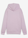 Puma Fehér és rózsaszínű Puma Power Hoodie TR női pulóver