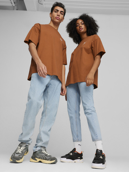 Puma Barna uniszex túlméretezett Puma Better Classics Oversized Tee túlméretezett póló