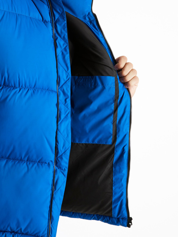 Celio Kék férfi téli steppelt kabát Celio Cuparigi