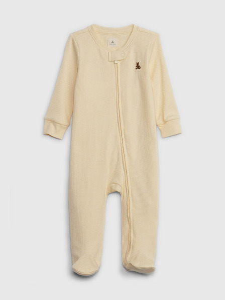 GAP Baby kezeslábas Brannan Bear cipzárral GAP