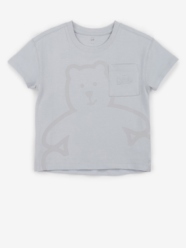 GAP Baby póló Brannan Bear zsebbel GAP