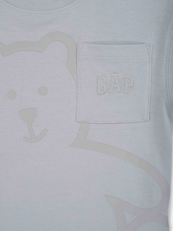 GAP Baby póló Brannan Bear zsebbel GAP