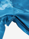 ALPINE PRO Kék női mintás softshell dzseki ALPINE PRO HOORA