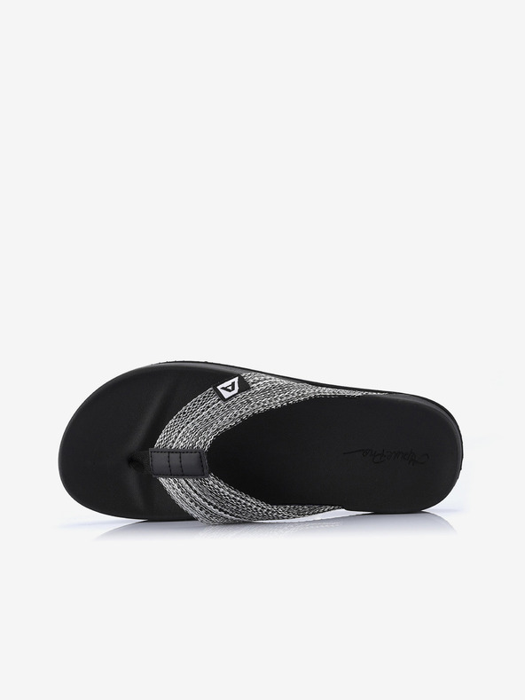 ALPINE PRO Fekete női ALPINE PRO Lauga flip flopok