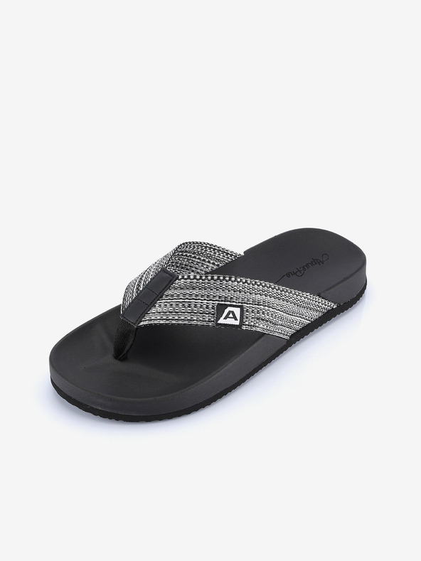 ALPINE PRO Fekete női ALPINE PRO Lauga flip flopok