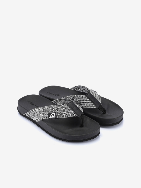 ALPINE PRO Fekete női ALPINE PRO Lauga flip flopok