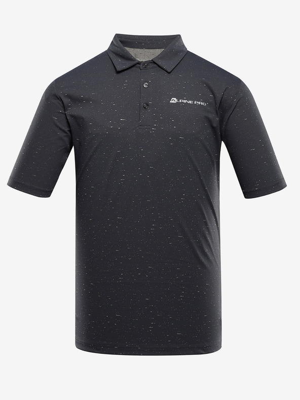 ALPINE PRO Fekete férfi póló póló ALPINE PRO Coowel