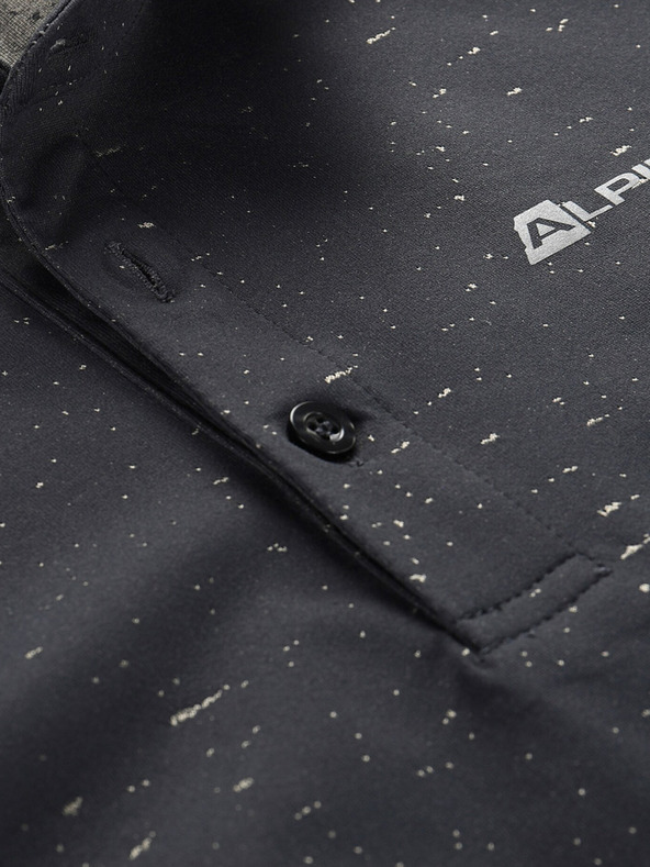 ALPINE PRO Fekete férfi póló póló ALPINE PRO Coowel