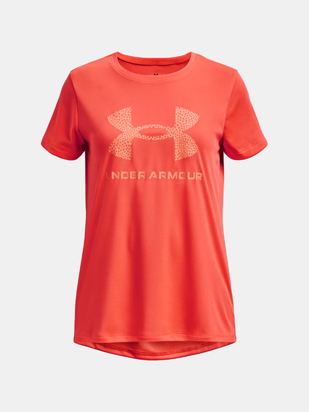 Under Armour Lány póló Under Armour Tech Solid Print Fill BL SSC