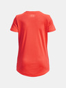 Under Armour Lány póló Under Armour Tech Solid Print Fill BL SSC