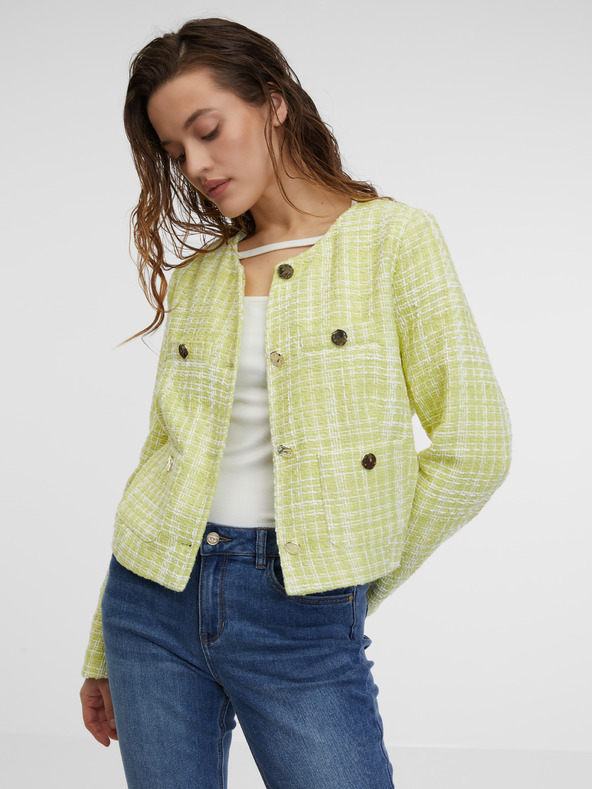 Orsay ORSAY világoszöld női tweed kabát