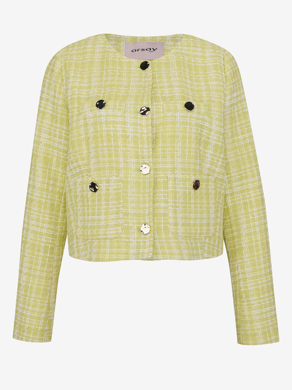 Orsay ORSAY világoszöld női tweed kabát