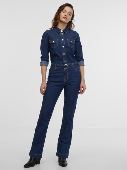 Orsay ORSAY sötétkék női farmer overall