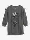 GAP Baby mikinás ruha Gap & Disney GAP