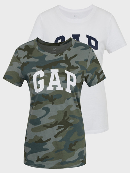 GAP Pamut logós pólók GAP, 2 db