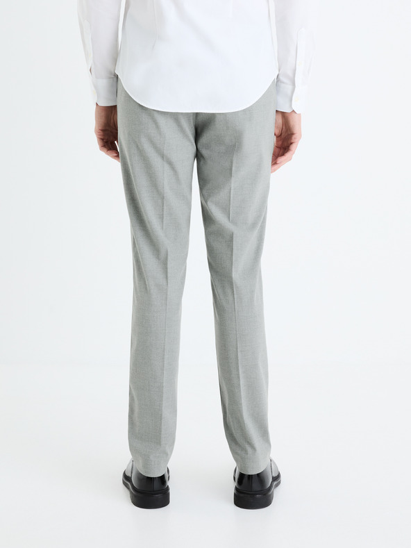 Celio Világosszürke férfi öltönynadrág Celio Boamury