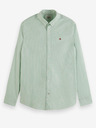 Scotch & Soda Világoszöld Scotch & Soda Essential Oxford csíkos férfi ing Scotch & Soda Essential Oxford csíkos ing