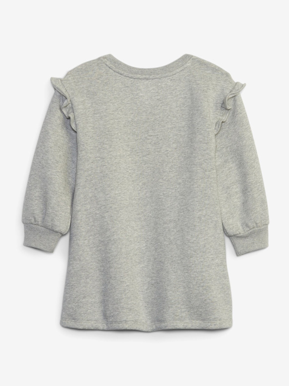 GAP Baby mikinás ruha logóval GAP