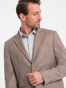 Ombre Clothing Bézs férfi blézer Ombre Ruházat