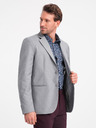 Ombre Clothing Szürke férfi zakó Ombre Ruházat