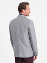 Ombre Clothing Szürke férfi zakó Ombre Ruházat