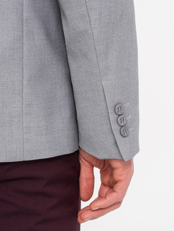 Ombre Clothing Szürke férfi zakó Ombre Ruházat