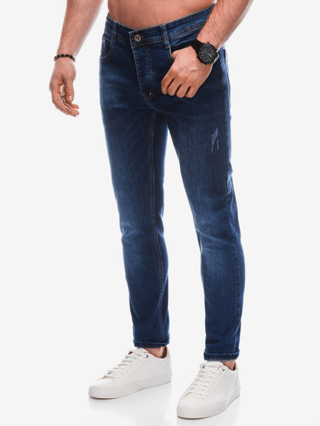 Edoti Sötétkék férfi slim fit farmer Edoti