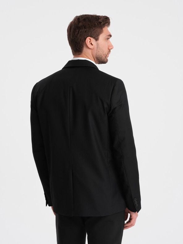 Ombre Clothing Fekete férfi dzseki Ombre Ruházat