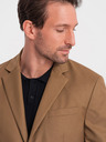 Ombre Clothing Világosbarna Férfi kabát Ombre ruházat