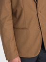 Ombre Clothing Világosbarna Férfi kabát Ombre ruházat
