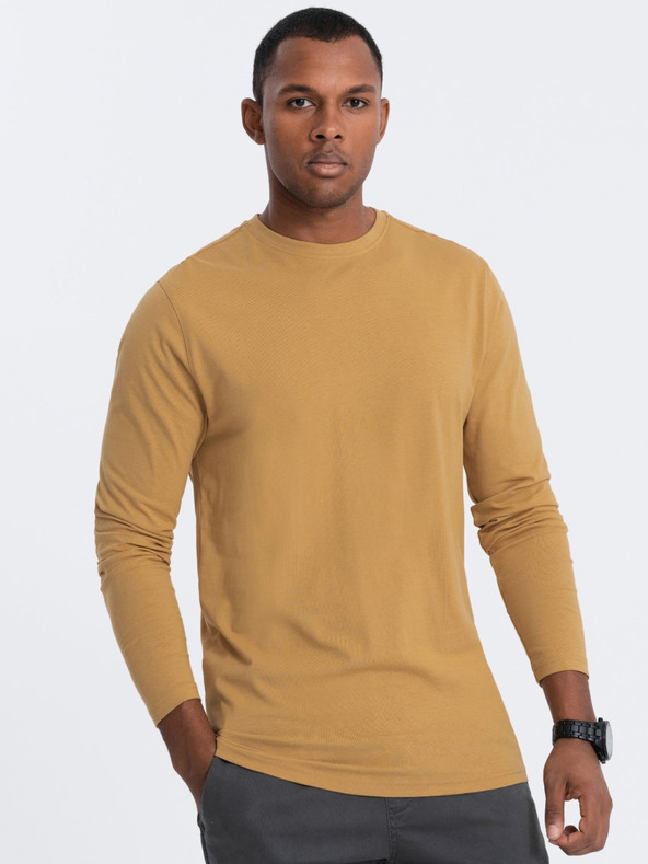 Ombre Clothing Mustárszínű férfi alaping Ombre Clothing