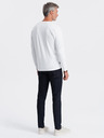 Ombre Clothing Fehér Férfi basic póló Ombre ruházat
