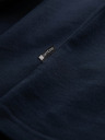 Ombre Clothing Sötétkék férfi póló póló Ombre Clothing