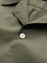 Ombre Clothing Khaki férfi rövid ujjú ing Ombre ruházat