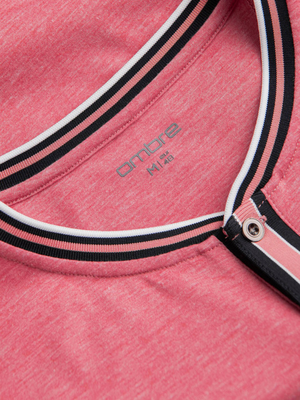 Ombre Clothing Régi rózsaszín férfi gombolós ing Ombre ruházat