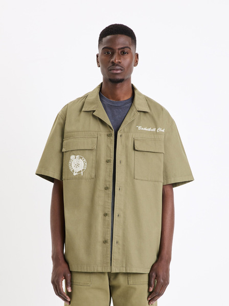Celio Khaki színű férfi Celio Boston Celtics póló