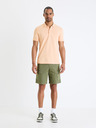 Celio Khaki színű férfi cargo rövidnadrág Celio Gojogbm