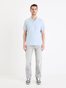 Celio Szürke férfi Celio C15 egyenes Fodroit 30 farmernadrág