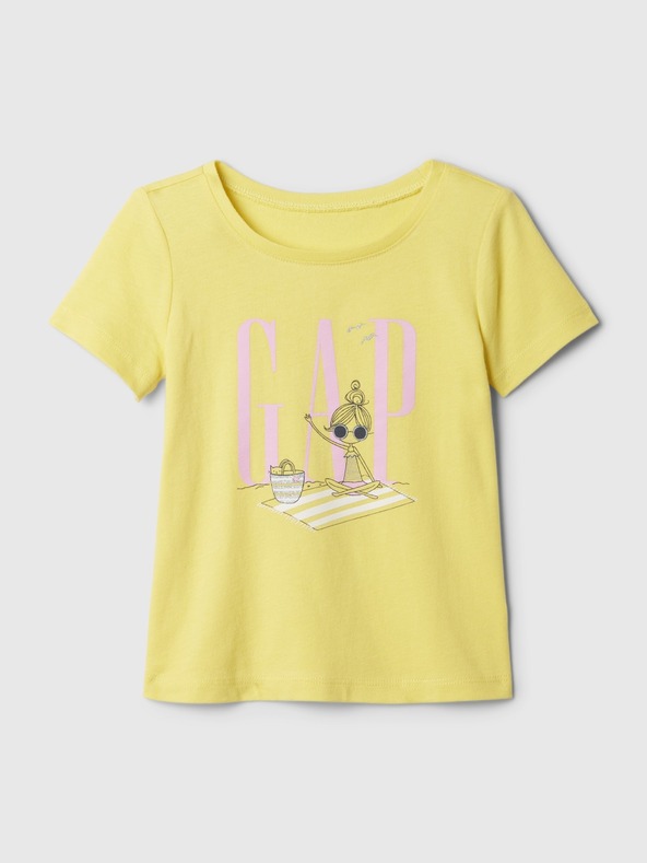 GAP Baby póló Gap logóval GAP