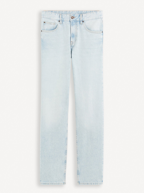 Celio Világoskék férfi Celio C15 egyenes Fodroit 30 farmer