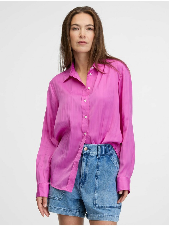 GAP Szatén ing Boyfriend GAP