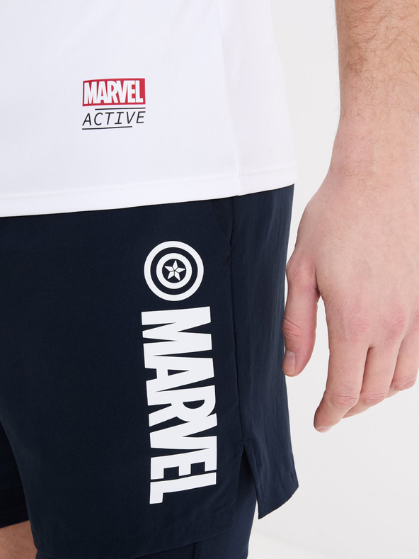 Celio Fehér férfi Celio Marvel Captain America sportpóló